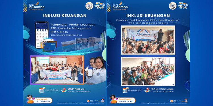 Financial Inclusion at BKKBN Klungkung and TK Negeri Desa Kamasan